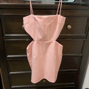 Lioness small size suede cut out dress.